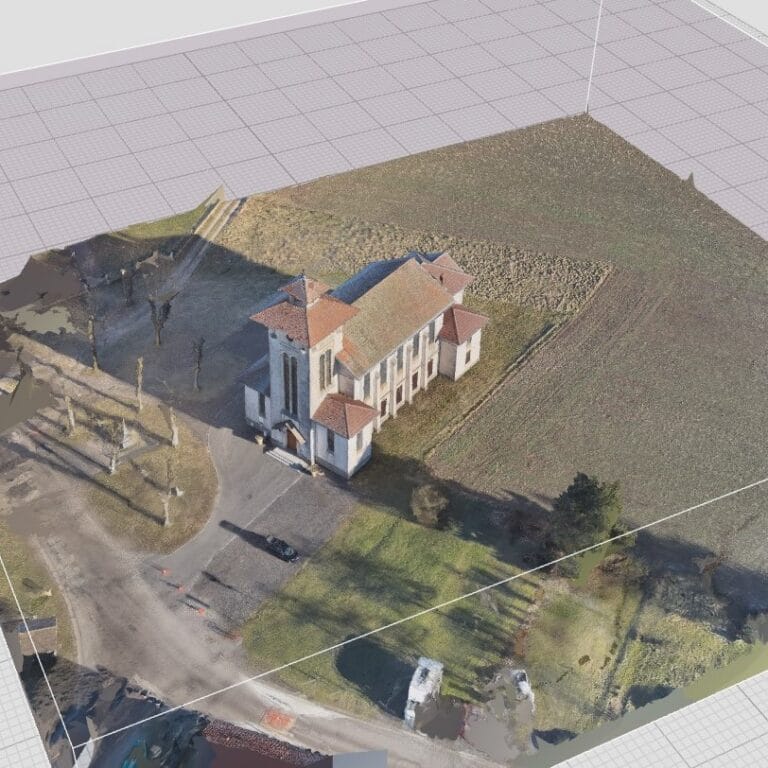 Relevés photogrammétriques par drone – Aerialis Grand Est